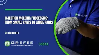 Injection molding processing: from small parts to large parts.