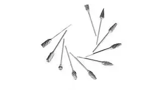 Tungsten Carbide Rotary Bur | Dental Rotary File Cutter Set for Precision Cutting