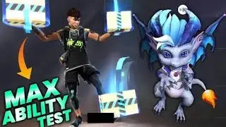 Max Ability Test - New Character + New Pet || OB26 Update - Garena Free Fire #gkings