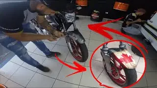 ADESIVO NO PARALAMA *FICO TOP* GARAGE800 &laquo;DeividCb300&raquo;