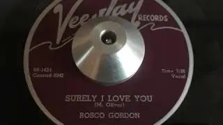 rosco gordon - surely i love you (vee jay)