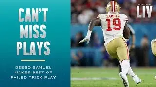 Deebo Makes the Best of Failed Trick Play | Super Bowl LIV