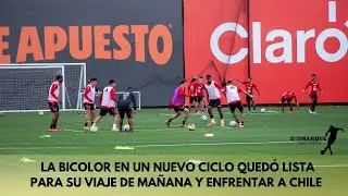 TERCER DÍA DE ENTRENAMIENTO DE LA SELECCIÓN PERUANA CON MIRAS AL ENCUENTRO CON CHILE