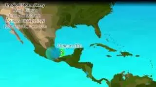 TWB #24 (TS Leepi, TS Barry nears Mexico) - June 20, 2013