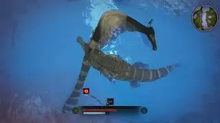 Sarcosuchus Deathmatch 2v1 Spino and Deinocheirus Path of Titans