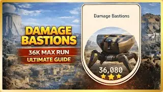 HOW TO GET 36K MAX SCORE &mdash; DAMAGE BASTIONS | ARC Raiders Weekly Trial