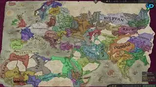 Crusader Kings III: From Norman Invasion to Modern Empires | 1066&ndash;1850 AI Timelapse