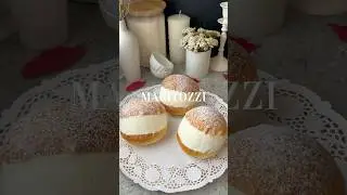 Soft, Fluffy & Filled With Cream &mdash; Maritozzi Perfection ☁️🍞