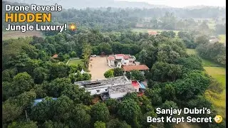 Drone Reveals HIDDEN Jungle Luxury! 🤯Sanjay Dubri's Best Kept Secret 🤫#wildlife #nature