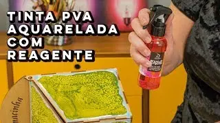 NOVA Tinta PVA Aquarelada com Reagente
