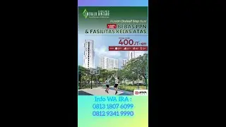 Halu Tingkat Dewa! Apartemen Emerald Bintaro Cuma 400 Juta-an? Fasilitas Sultan!,Emang Bisa?