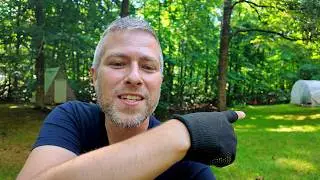 Starting a food forest property tour.