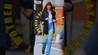 Dakota Johnson Materialists 2025 Leather Coat | #shorts #youtubeshorts #dakotajohnson