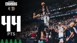 Anthony Edwards Scores 44 Points Against Nuggets | 12.25.25