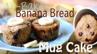 College Dorm Recipes: Vegan Banana Bread Mug Cake w/ The Edgy Veg