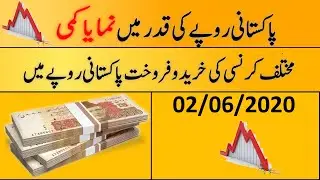 Today's Open Market Currency Rates in Pakistan | PKR Exchange Rates | 02 June 2020 | Hot News Studio