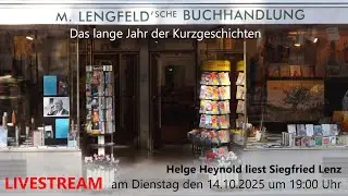 Siegfried Lenz: Das lange Jahr der Kurzgeschichten