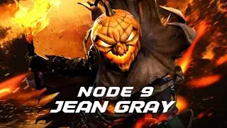 Mcoc Node 9 Jean Gray Easy Solo with Jack O Lantern 