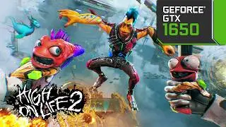 GTX 1650 on High on Life 2 - All Settings Tested - Unreal Engine 5!!!!!!!!!!
