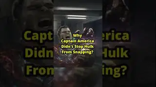 Why Captain America Did Not Stop Hulk From Snapping? #marvel #mcu #shorts