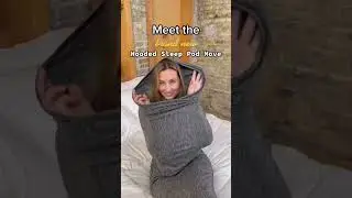 Your favorite blanket... now with a hood! 🤩 #shorts #sleep #blanket #sharktank