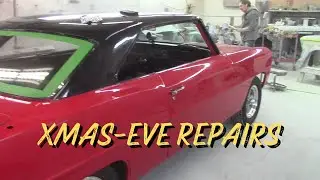 Подготовка кузова и покраска Chevrolet Nova 1966 года | Зазоры между панелями, ремонт ржавчины и ...