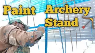 Archery Stand Paint | Our Work Vlogs
