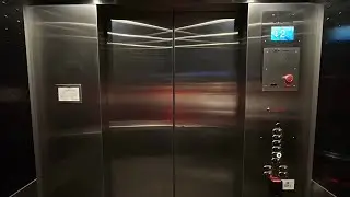 Modded Emco Hydraulic Elevator @ Science Building Cleveland State University Cleveland Ohio