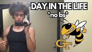 BRUTALLY realistic college day in the life // Georgia Tech Freshman
