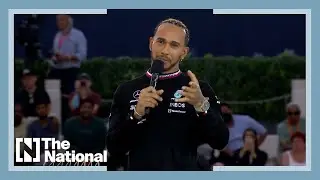 Lewis Hamilton talks racing, diversity in F1 and taking his mother's last name