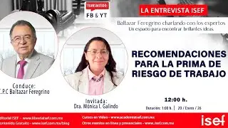 RECOMENDACIONES PARA LA PRIMA DE RIESGO DE TRABAJO