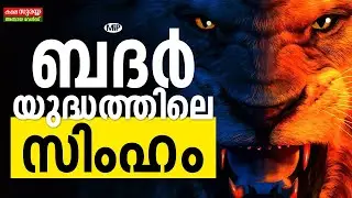 ബദർ യുദ്ധത്തിലെ സിംഹം │NOUSHAD BAQAVI SPEECH