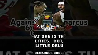 If Brittney Grinner ACTUALLY vsed Demarcus Cousins #lol #nba2k23 #funny #nba