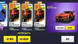 Asphalt Legends | Lego Techinc Pack Opening & Unlocked 