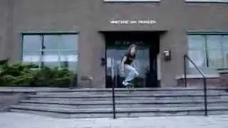 Crooks handrail post