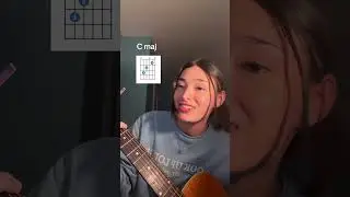 how to play &ldquo;that&rsquo;s so true&rdquo; by gracie abrams on guitar #howtoplay #tutorial #thesecretofus #music