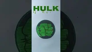 #shorts #hulk #character #logo #drawing 😊😊how to draw hulk character logo drawing
