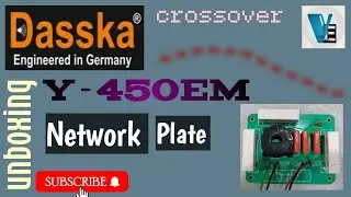 Dasska (Yashica) Y-450 EM crossover network plate