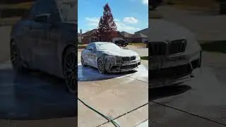 How to Wash Ceramic Coated Car #cardetailing #satisfyingasmr #ceramiccoating mic
