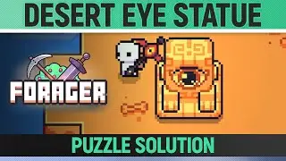 Forager - Eye Statue Puzzle - How to solve