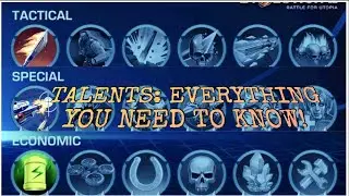 EVOLUTION 2: BATTLE FOR UTOPIA - TALENTS
