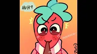The pocky game🍫  |||fruitcake comic #dandysworld  cosmo x sprout