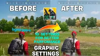 No lag parfomance 10 settings in new state Bgmi jeise👌👌👌👌