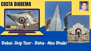 Costa Diadema cruise in Dubai 2020