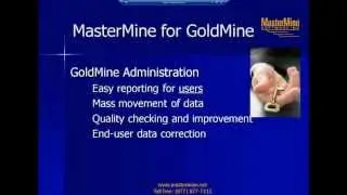 MasterMine for GoldMine Introduction