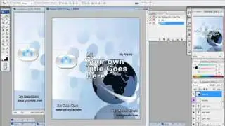 eCover Templates for Photoshop Action Scripts