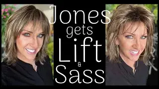Using a Curling Iron & Water for Lift & Sass on My Wigs Estetica Jones in CKISSRT4