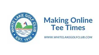 Online Tee Times