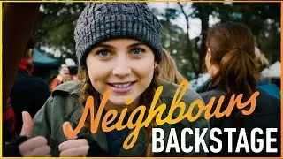 Neighbours Backstage - Mavournee Hazel (Piper Willis) On The Balloon Crash