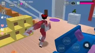 review rumah kartun dan review rumah chibi,sakura sccol simulator part 812